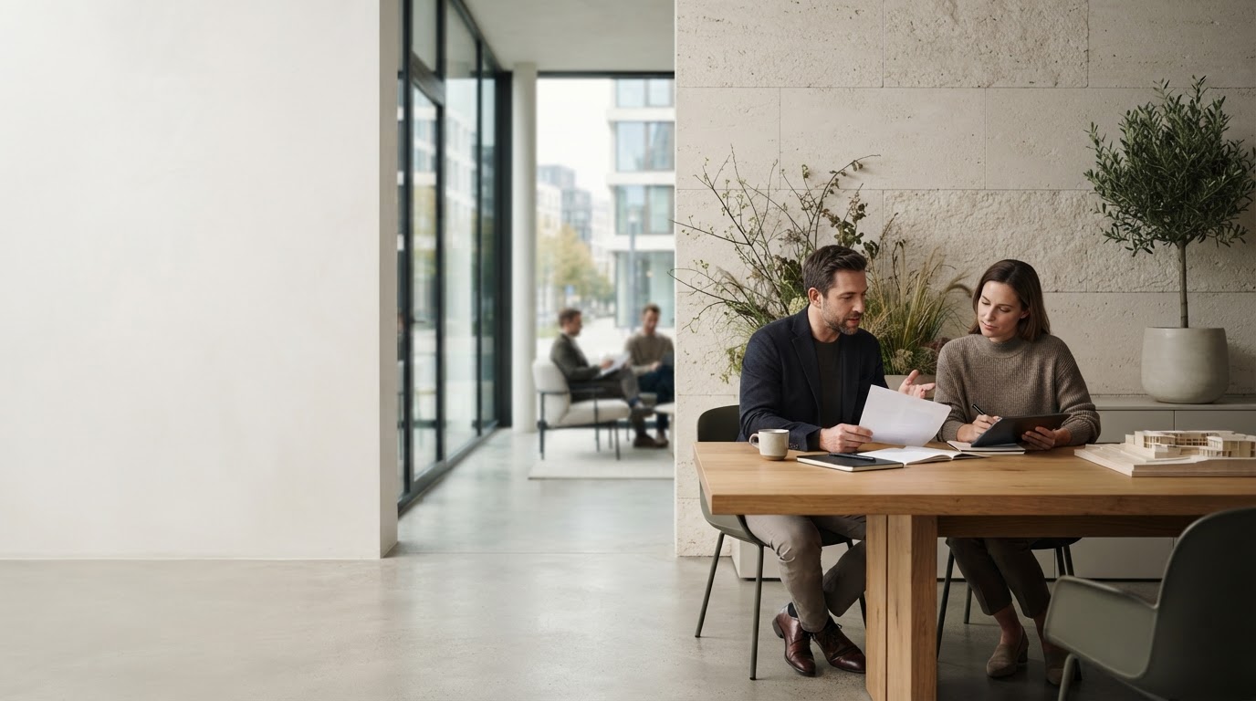 Thorn Kapsted remote professional reviewing data-driven investment insights on a laptop